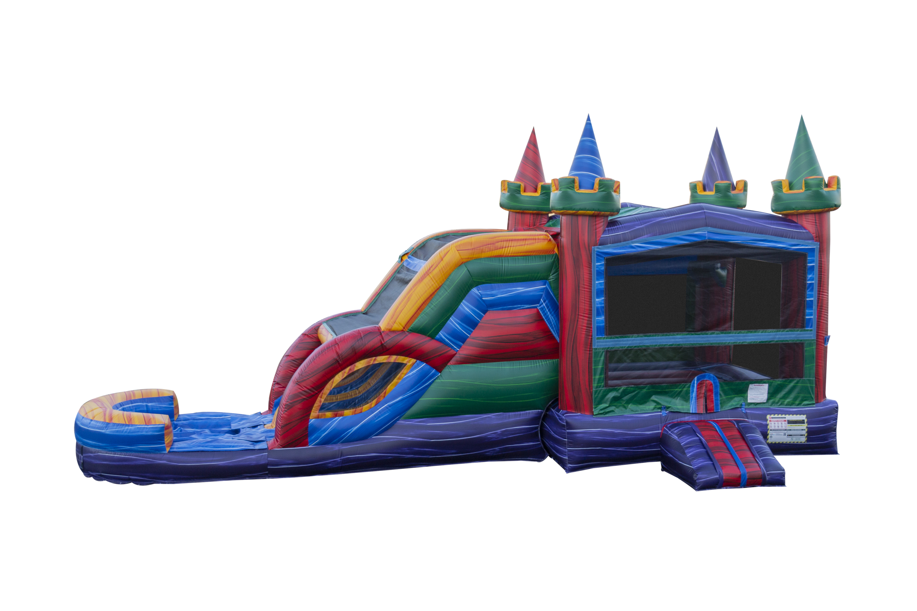 bounce house with water slide rentals in Waipahu